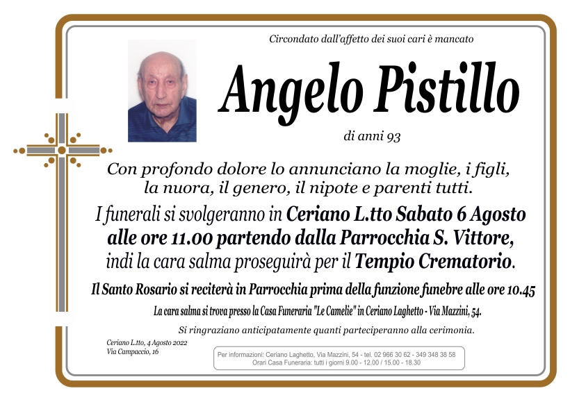Pistillo Angelo