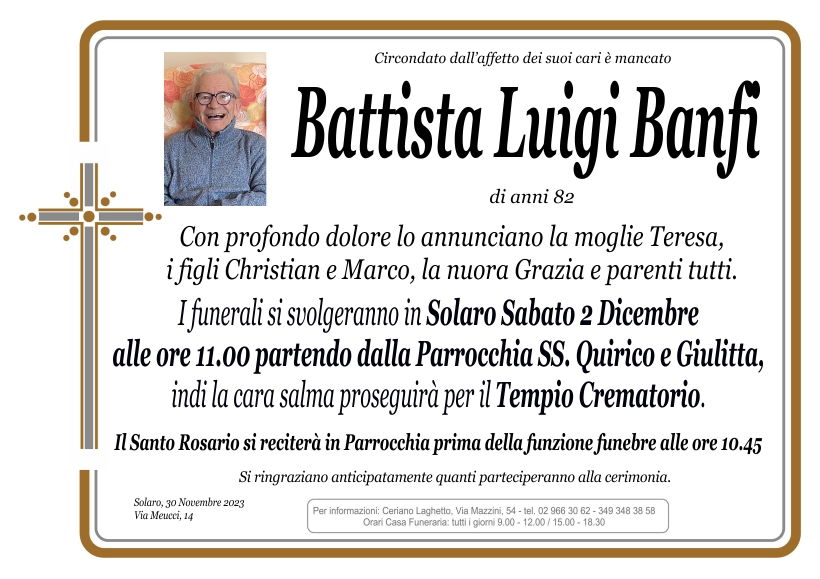Banfi Battista Luigi